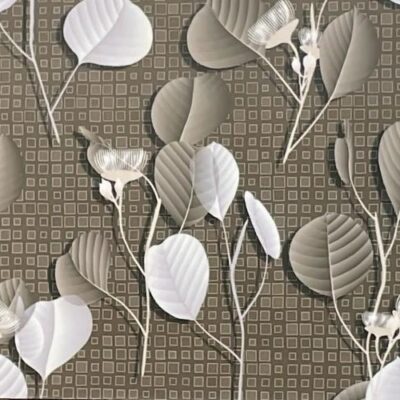 Kitchen Wall Tile TL 05405 B Bistro Pulpis Brown Highlighter 2 ft x 1 ft Ceramic Glossy Finish - 9 mm | Suitable For Kitchen, Bathroom Walls and Backsplashes