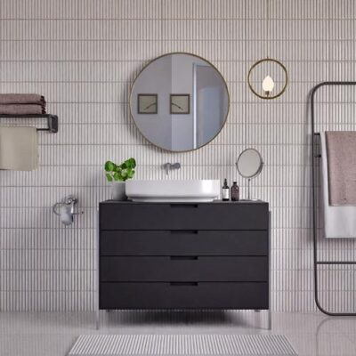 Faux Subway Wall Tile TL 05376 F Miraq Kitkat Snow White 2 ft x 1 ft Ceramic Glossy Finish - 8 mm | Suitable For Kitchen, Bathroom Walls and Backsplashes