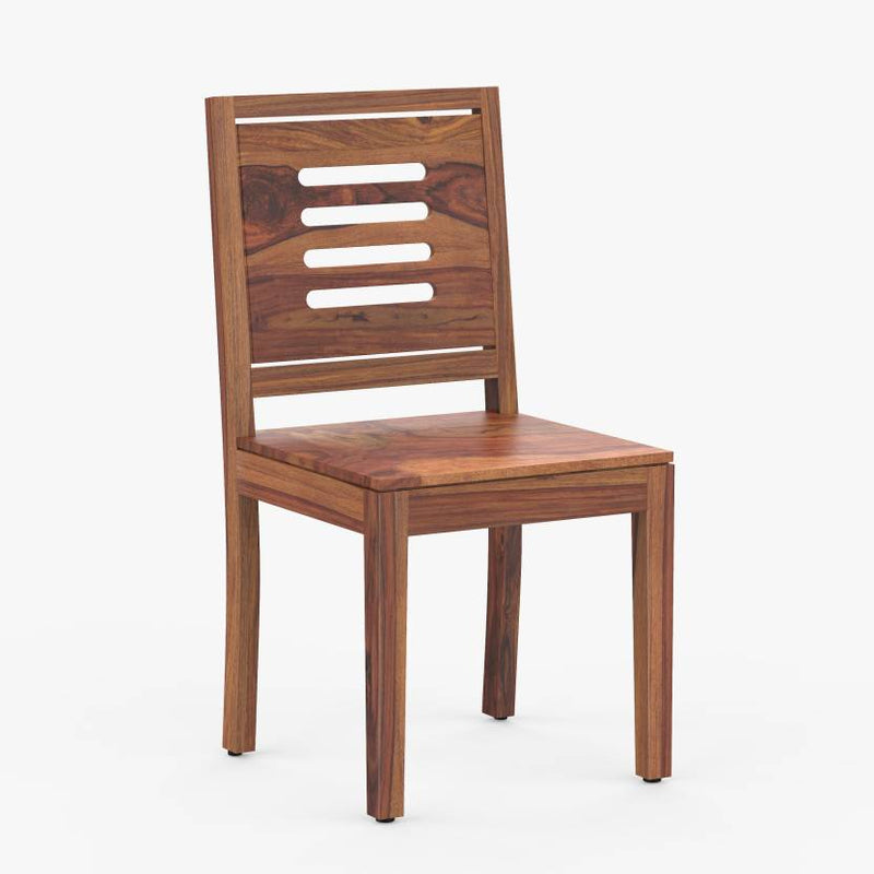 SOLID SHEESHAM WOOD CHAIR ( 45 L X 45 B X 89 H CM / 17.71 L X 17.71 B X 35 H INCHES)
