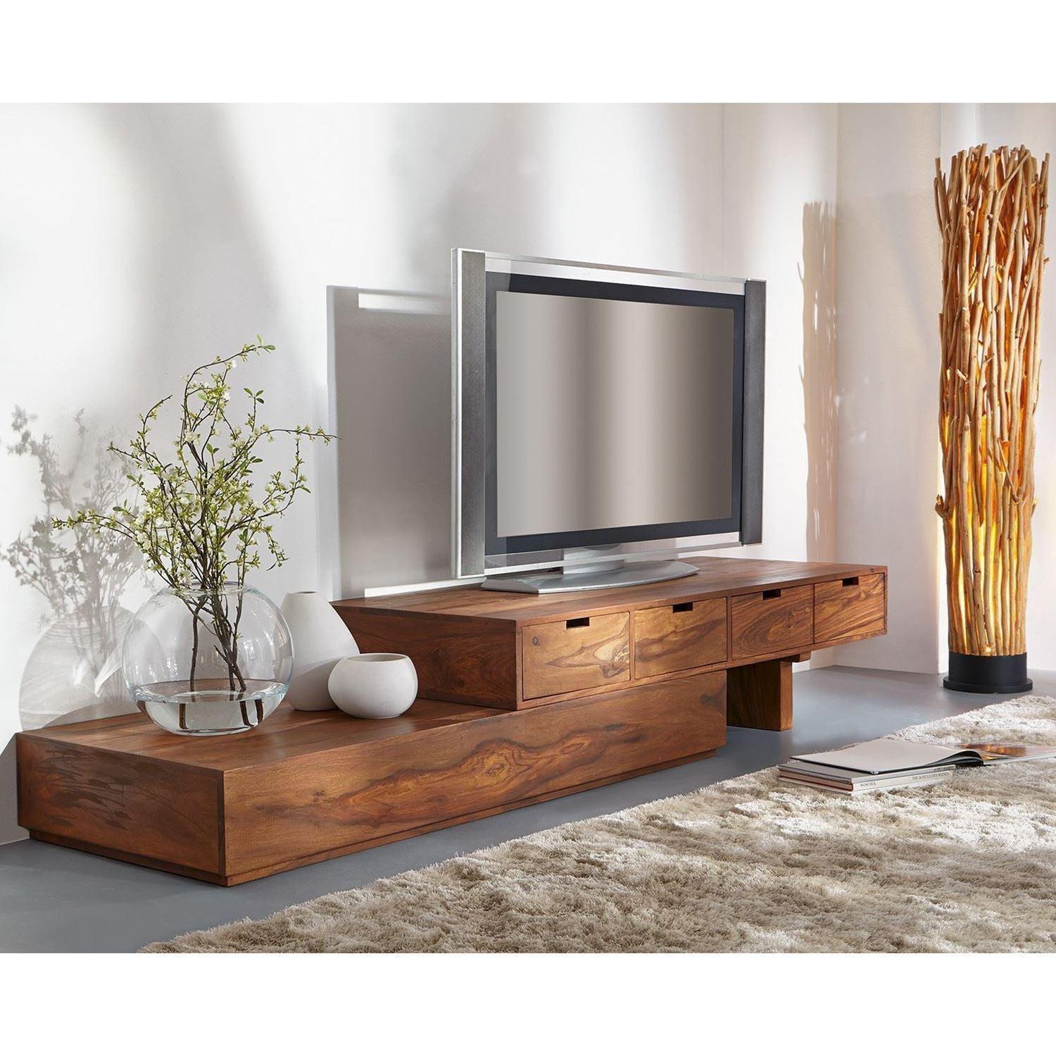 Zozo Wooden Tv Cabinet For Living Room | Tv Storage Unit