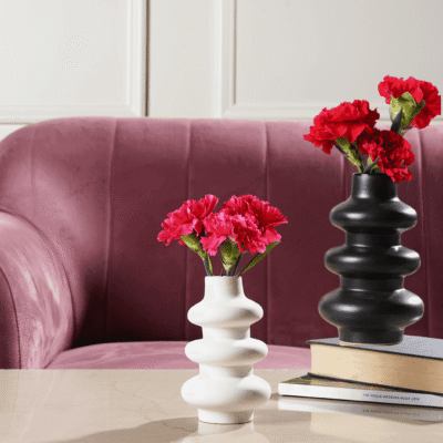 Orbit Flower Vase For Corner And Living Room Decor Set of 2 Vases