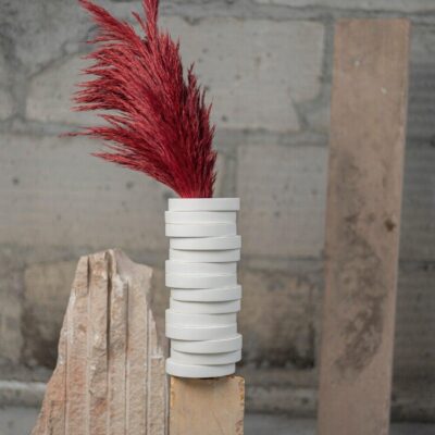 Yugen Vase Office Decor | Unique Flower Vase for Home Decor