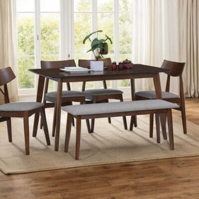 Royaloak Ipoh Malaysian Wooden Dining Table 6 Seater