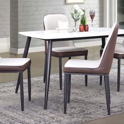 Royaloak Sepang Malaysian Sintered Dining Table Set 4 Seater